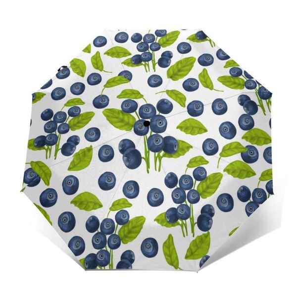 umbrellas automatic umbrella rain women three-folding blueberry pattern windproof female waterproof parasol
umbrellas automatic umbrella rain women three-folding blueberry pattern windproof female waterproof parasol