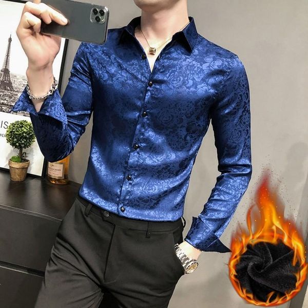 winter thick long sleeve men casual shirts warm fashion slim fit business formal wear dress blouse homme 3colors men's, White;black
winter thick long sleeve men casual shirts warm fashion slim fit business formal wear dress blouse homme 3colors men's, White;black