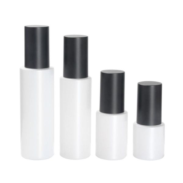 storage bottles & jars 20ml green/blue/white/clear skin toner bottle with matte black cap
storage bottles & jars 20ml green/blue/white/clear skin toner bottle with matte black cap