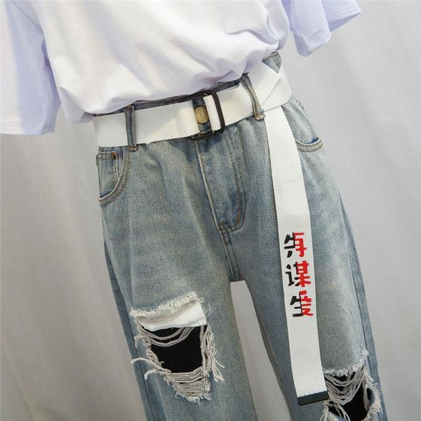 belts casual canvas personality chinese characters men women belt jeans trouser student long waist strap, Black;brown
belts casual canvas personality chinese characters men women belt jeans trouser student long waist strap, Black;brown