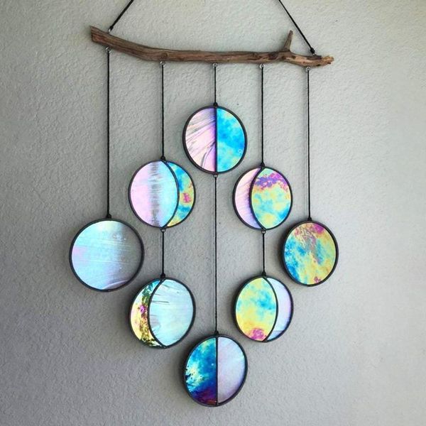 decorative objects & figurines hanging pendant exquisite multicolor rainbow moon phase art for interior
decorative objects & figurines hanging pendant exquisite multicolor rainbow moon phase art for interior