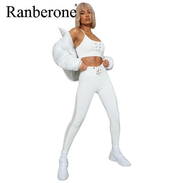 yoga outfit ranberone set women sling bra + tight trousers fitness two piece tracksuit black white sportswear gym 2021
yoga outfit ranberone set women sling bra + tight trousers fitness two piece tracksuit black white sportswear gym 2021
