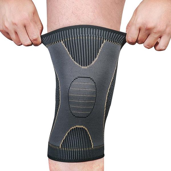 elbow & knee pads 1 pcs knitted nylon sports breathable hiking running compression supports brace shockproof, Black;gray
elbow & knee pads 1 pcs knitted nylon sports breathable hiking running compression supports brace shockproof, Black;gray