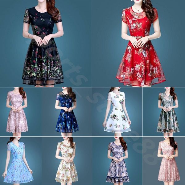 boutique slim waist skirt 2021 women's embroidery summer lace printing medium length dress, Black
boutique slim waist skirt 2021 women's embroidery summer lace printing medium length dress, Black