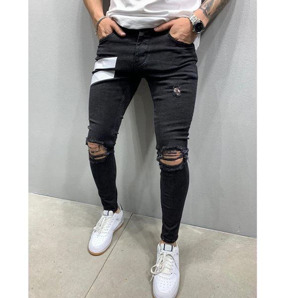autumn biker mens jeans skinny ripped slim fit pencil pants streetwear hole denim trousers men sweatpants outwears pants black, Blue
autumn biker mens jeans skinny ripped slim fit pencil pants streetwear hole denim trousers men sweatpants outwears pants black, Blue