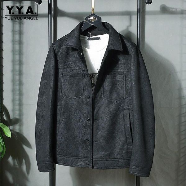 men's jackets casual mens autumn short loose high street jacket turn-down collar single breasted pockets vintage fashion safari style c, Black;brown
men's jackets casual mens autumn short loose high street jacket turn-down collar single breasted pockets vintage fashion safari style c, Black;brown