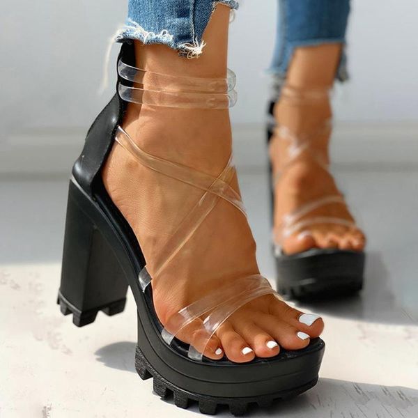 sandals women's chunky heels zippered waterproof platform high shoes women summer 2021 sandalias mujer, Black
sandals women's chunky heels zippered waterproof platform high shoes women summer 2021 sandalias mujer, Black