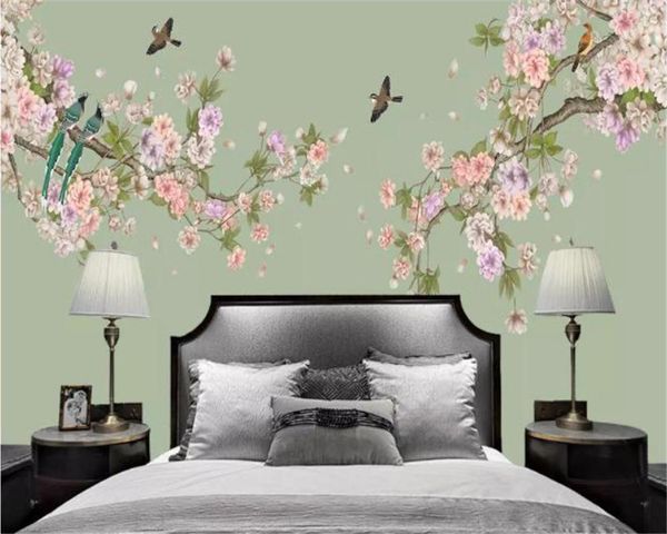 wallpapers shuhiko custom retro chinese style flower and bird plum mural bedroom background wallpaper
wallpapers shuhiko custom retro chinese style flower and bird plum mural bedroom background wallpaper