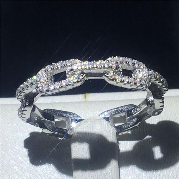 cluster rings h chain style 100% soild 925 sterling silver ring sona 5a zircon stone engagement wedding band for women men jewelry, Golden;silver
cluster rings h chain style 100% soild 925 sterling silver ring sona 5a zircon stone engagement wedding band for women men jewelry, Golden;silver