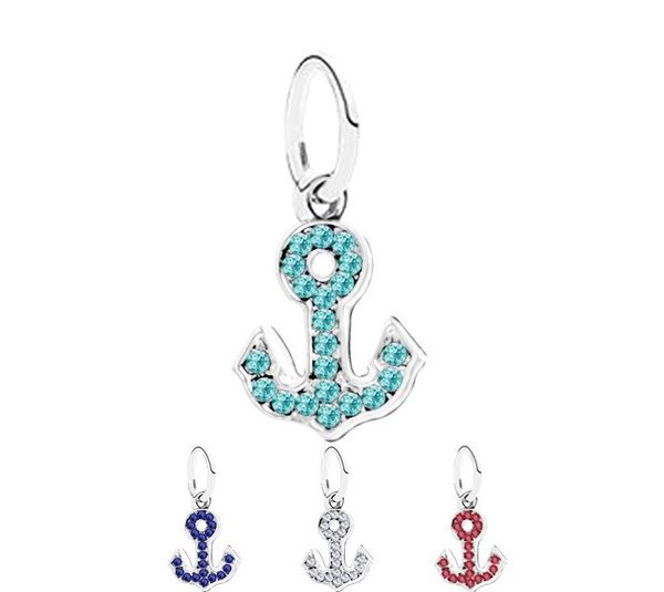 fits pandora bracelets 20pcs anchor crystal dangle pendant charms beads silver charms bead for women diy european necklace jewelry, Black
fits pandora bracelets 20pcs anchor crystal dangle pendant charms beads silver charms bead for women diy european necklace jewelry, Black
