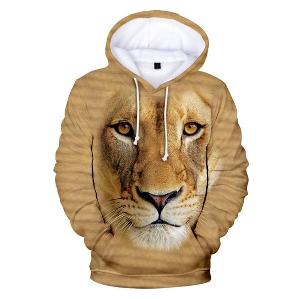 men's hoodies & sweatshirts orangutan/tiger/lion 3d hoodie men women casual hooded pullover fashion hip hop sweatshirt harajuku, Black
men's hoodies & sweatshirts orangutan/tiger/lion 3d hoodie men women casual hooded pullover fashion hip hop sweatshirt harajuku, Black