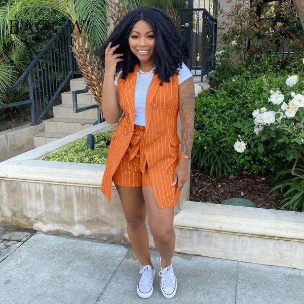 women's tracksuits summer work office lady striped two piece set blazer jacket and high waist shorts women 2ps matching outfits with be, Gray
women's tracksuits summer work office lady striped two piece set blazer jacket and high waist shorts women 2ps matching outfits with be, Gray