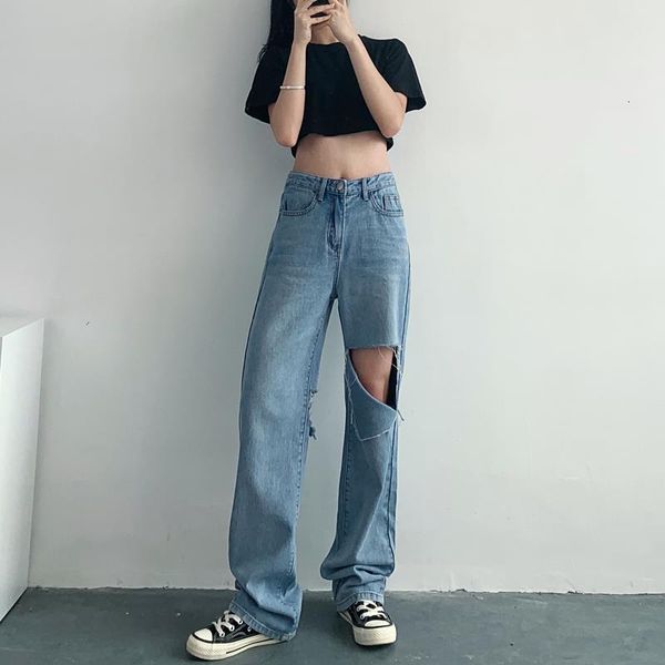women's jeans bridgewater calça jeans reta feminina, primavera verão, fina, cintura alta com buracos soltos, esfregão preto, rasgado, j, Blue
women's jeans bridgewater calça jeans reta feminina, primavera verão, fina, cintura alta com buracos soltos, esfregão preto, rasgado, j, Blue