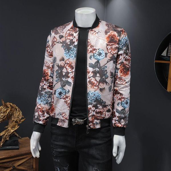 vingtage floral printed bomber jacket men spring creative sport character outfit zipper stand collar men's jackets, Black;brown
vingtage floral printed bomber jacket men spring creative sport character outfit zipper stand collar men's jackets, Black;brown