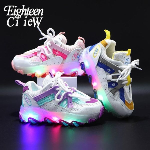 size 21-30 led kids light up shoes baby mesh luminous sneakers glowing for children boys girls fashion non-slip athletic & outdoor, Black
size 21-30 led kids light up shoes baby mesh luminous sneakers glowing for children boys girls fashion non-slip athletic & outdoor, Black