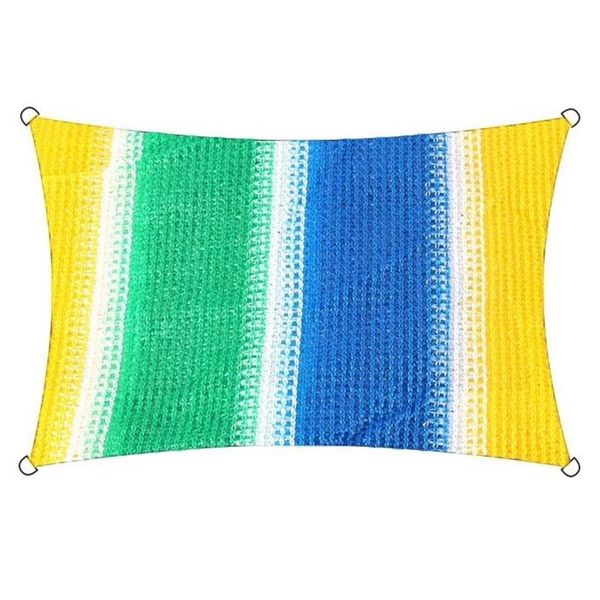 shade thicken colorful stripe hdpe rectangle sails swimming pool sun net camping garden terrace awning
shade thicken colorful stripe hdpe rectangle sails swimming pool sun net camping garden terrace awning