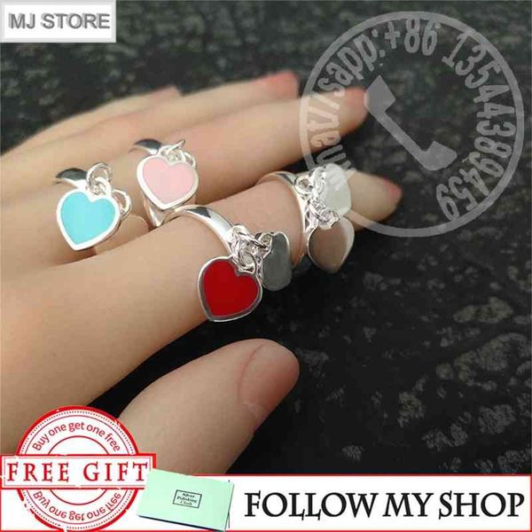 s925 sterling silver classic fashion women enamel double heart-shaped ring luxury brand jewelry valentines gifts
s925 sterling silver classic fashion women enamel double heart-shaped ring luxury brand jewelry valentines gifts