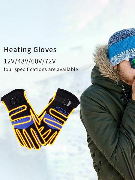 cycling gloves electric heating temperature control hand warmer car winter padded motorcycle, Black
cycling gloves electric heating temperature control hand warmer car winter padded motorcycle, Black