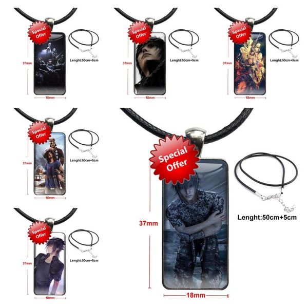 pendant necklaces for women jewellery final fantasy vintage jewelry steel color glass cabochon choker long rectangle necklace upcoming, Silver
pendant necklaces for women jewellery final fantasy vintage jewelry steel color glass cabochon choker long rectangle necklace upcoming, Silver