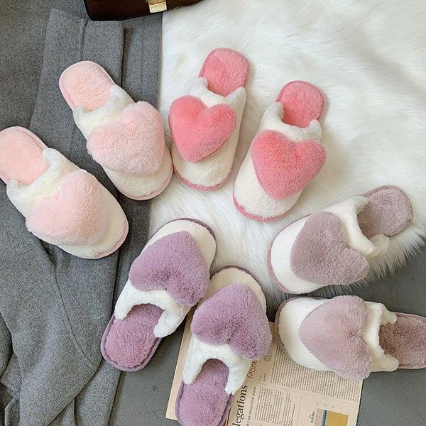 autumn winter slippers faux fur women shoes ladies woman heart shaped cover round toe furry hairy slides, Black
autumn winter slippers faux fur women shoes ladies woman heart shaped cover round toe furry hairy slides, Black