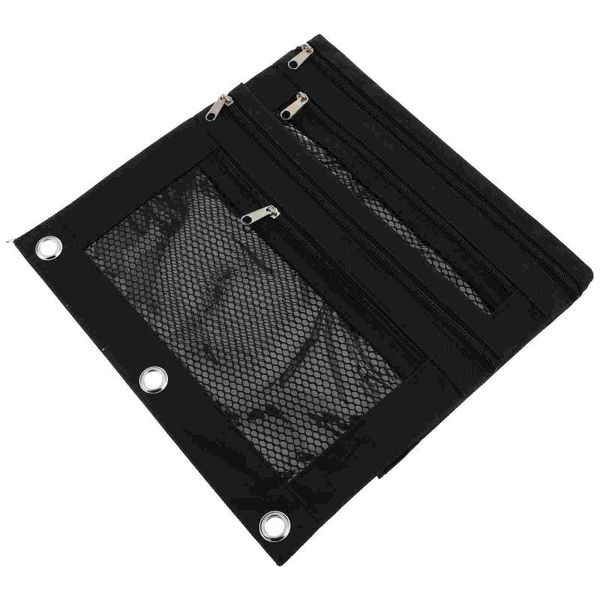 pencil bags 2pcs 3-ring pouch mesh window bulk stationery pen invoice pouches
pencil bags 2pcs 3-ring pouch mesh window bulk stationery pen invoice pouches