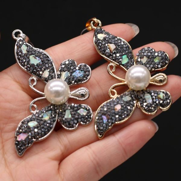 charms natural stone pearl butterfly shape pendant 35x60mm silver for jewelry making necklaces accessories gift, Bronze;silver
charms natural stone pearl butterfly shape pendant 35x60mm silver for jewelry making necklaces accessories gift, Bronze;silver