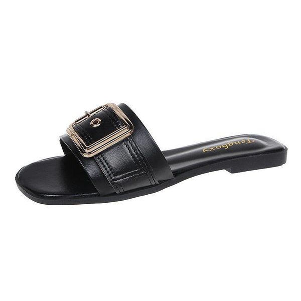 fashion girl buckle decoration 2021 summer outdoor women's slippers in-line solid color flat beach 36-42, Black
fashion girl buckle decoration 2021 summer outdoor women's slippers in-line solid color flat beach 36-42, Black