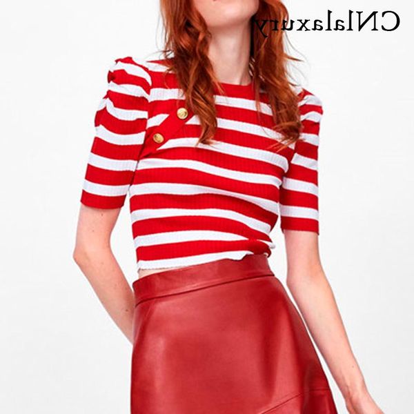 women's sweaters sleeve autumn short striped pullover women sweater knitted 2021 o-neck korean pull femme jumper female white red, White;black
women's sweaters sleeve autumn short striped pullover women sweater knitted 2021 o-neck korean pull femme jumper female white red, White;black