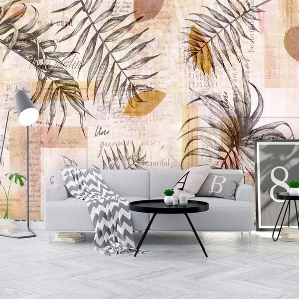 wallpapers custom po wallpaper nordic hand-painted leaves texture art living room bedroom background wall murals for walls 3d
wallpapers custom po wallpaper nordic hand-painted leaves texture art living room bedroom background wall murals for walls 3d
