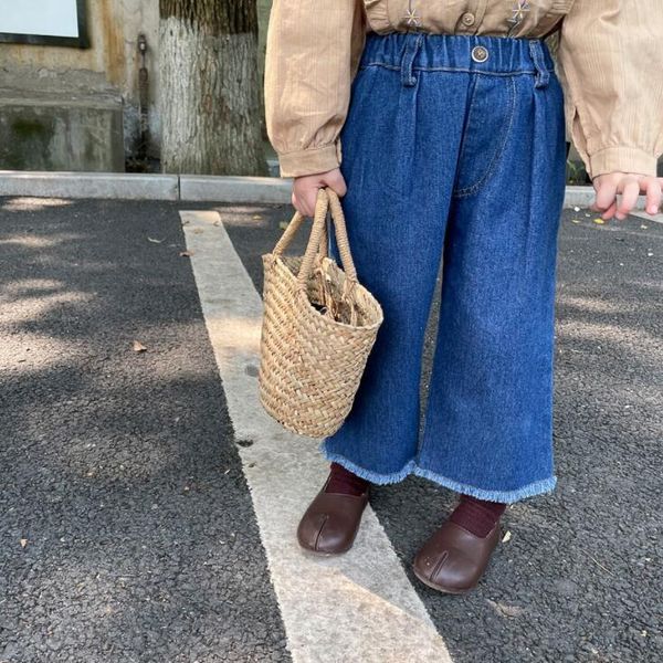 trousers 2021 girls boys denim long pants autumn cotton fashion kids 2-7t xy738, Blue
trousers 2021 girls boys denim long pants autumn cotton fashion kids 2-7t xy738, Blue