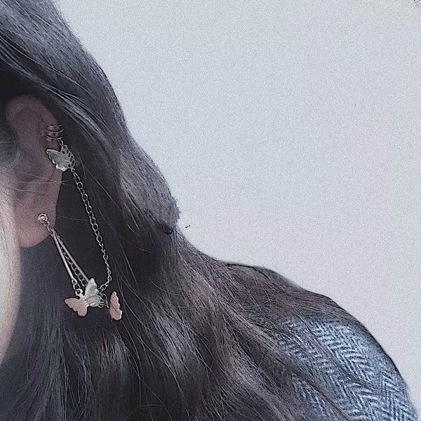 stud charm butterfly earring for women 1pcs stainless steel korean fashion jewelry gifts couple punk hip hop, Golden;silver
stud charm butterfly earring for women 1pcs stainless steel korean fashion jewelry gifts couple punk hip hop, Golden;silver