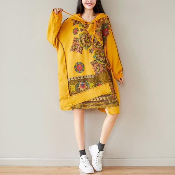 women's hoodies & sweatshirts 2021 autumn women long sweatshirt dress ladies sleeve print loose winter retro oversized pullover plus si, Black
women's hoodies & sweatshirts 2021 autumn women long sweatshirt dress ladies sleeve print loose winter retro oversized pullover plus si, Black