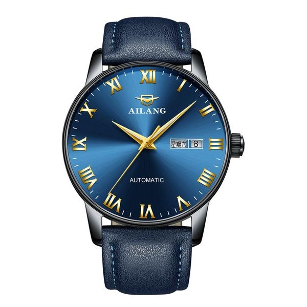 wristwatches ailang certified genuine elang machinery watch fully automatic waterproof tritium brand noctilucent leather fashion men's, Slivery;brown
wristwatches ailang certified genuine elang machinery watch fully automatic waterproof tritium brand noctilucent leather fashion men's, Slivery;brown