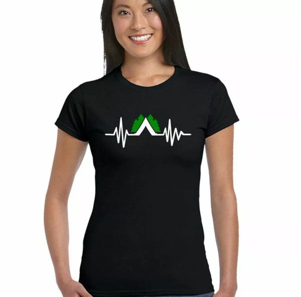 camper heart beat womens funny camping t-shirt tent festival outdoors equipment, White;black
camper heart beat womens funny camping t-shirt tent festival outdoors equipment, White;black