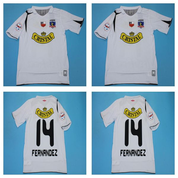 colo colo retro 2006 2007 soccer jerseys argentina csd home white vintage camiseta de fútbol classic 06 07 fernrndez football shirts, Black;yellow
colo colo retro 2006 2007 soccer jerseys argentina csd home white vintage camiseta de fútbol classic 06 07 fernrndez football shirts, Black;yellow
