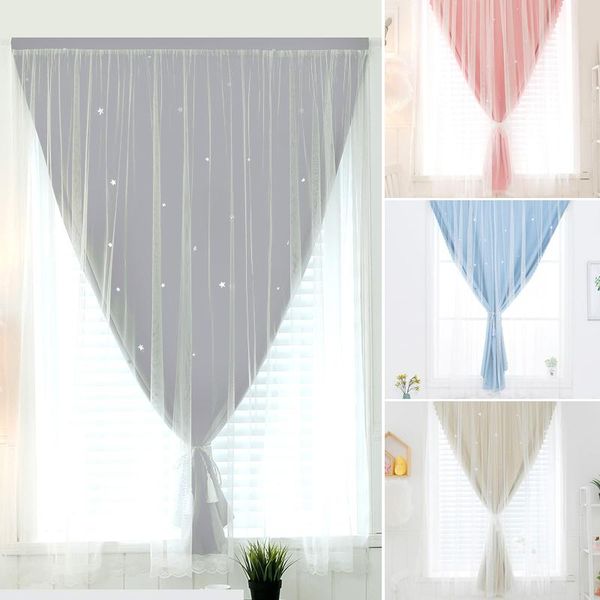 curtain & drapes punch-double-layer curtains for living room bedroom blackout decoration hollow out star shading
curtain & drapes punch-double-layer curtains for living room bedroom blackout decoration hollow out star shading