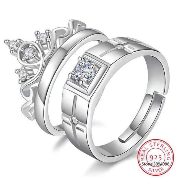 sterling silver woman fashion ring crystal crown shape couple jewelry cluster rings, Golden;silver
sterling silver woman fashion ring crystal crown shape couple jewelry cluster rings, Golden;silver