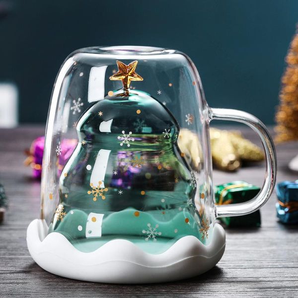mugs christmas mug glass tree star cup high temperature double water party xmas gifts travel home breakfast
mugs christmas mug glass tree star cup high temperature double water party xmas gifts travel home breakfast