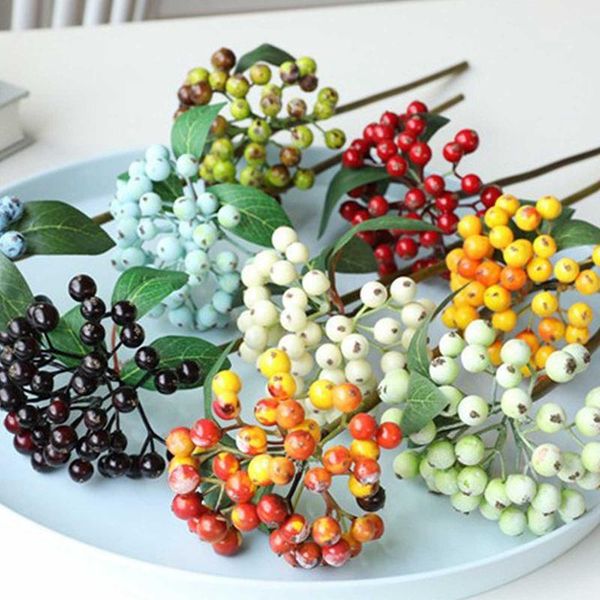 decorative flowers & wreaths artificial flower small berries stamen wire stem/marriage leaves diy wreath wedding scrapbooking box decoration
decorative flowers & wreaths artificial flower small berries stamen wire stem/marriage leaves diy wreath wedding scrapbooking box decoration
