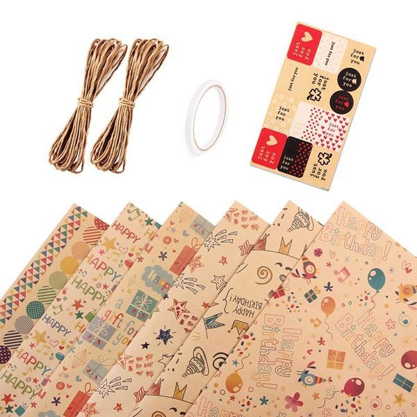 gift wrap 6 pcs wrapping paper sheets,birthday set festival papers,ribbon present
gift wrap 6 pcs wrapping paper sheets,birthday set festival papers,ribbon present