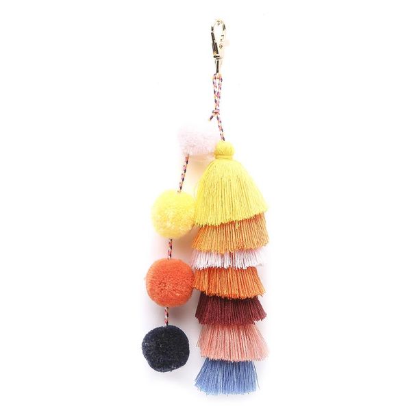 bag parts & accessories jamie handbag creative handmade bohemian tassel pendant european and american spring summer fashion key, Black
bag parts & accessories jamie handbag creative handmade bohemian tassel pendant european and american spring summer fashion key, Black