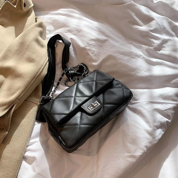 evening bags winter black quilted retro large-capacity bag women's 2021 style fashion all-match simple shoulder tote
evening bags winter black quilted retro large-capacity bag women's 2021 style fashion all-match simple shoulder tote