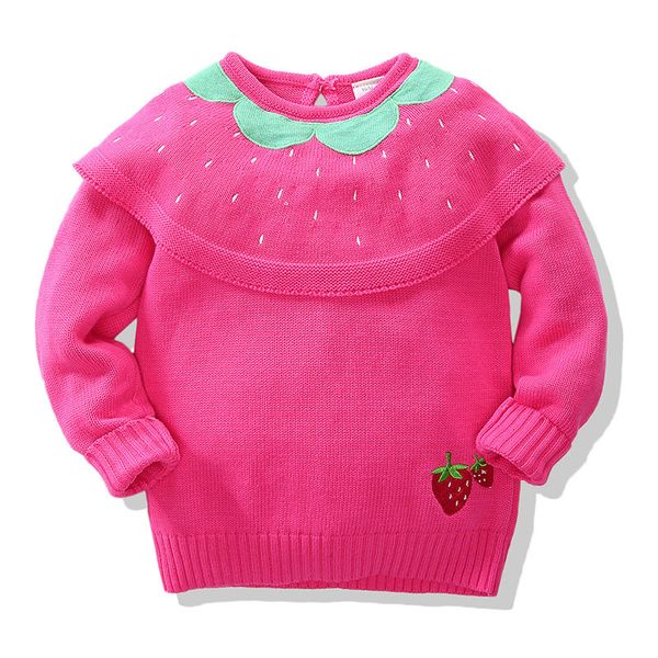 autumn winter baby kids girl long sleeve strawberry printing knit sweater baby kids girl pullover sweaters children's clothes, Blue
autumn winter baby kids girl long sleeve strawberry printing knit sweater baby kids girl pullover sweaters children's clothes, Blue