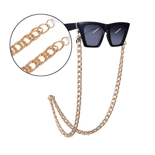 other fashion accessories dsstyles 1 pcs hip hop hanging neck exaggerated glasses snow chain double-breasted nonslip eyeglasses, Silver
other fashion accessories dsstyles 1 pcs hip hop hanging neck exaggerated glasses snow chain double-breasted nonslip eyeglasses, Silver