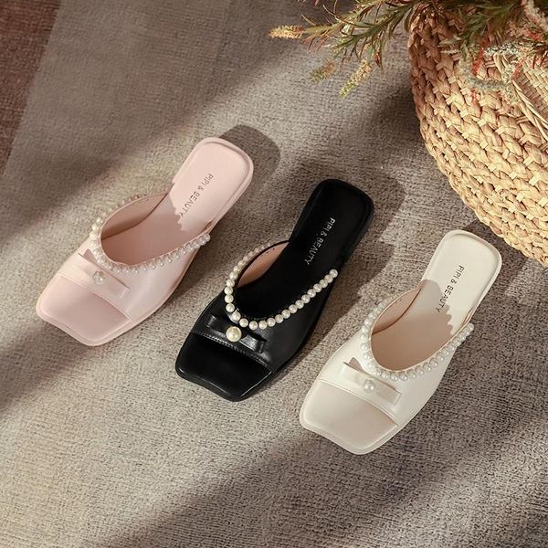 slippers shoes flat luxury slides string bead slipers women designer 2021 basic fashion pu woman's sl, Black
slippers shoes flat luxury slides string bead slipers women designer 2021 basic fashion pu woman's sl, Black