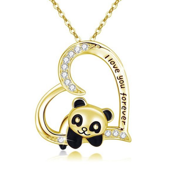 fashion hollow heart shaped pendant necklace for women girls cute animal panda pendant charm necklace jewelry chokers collar, Silver
fashion hollow heart shaped pendant necklace for women girls cute animal panda pendant charm necklace jewelry chokers collar, Silver