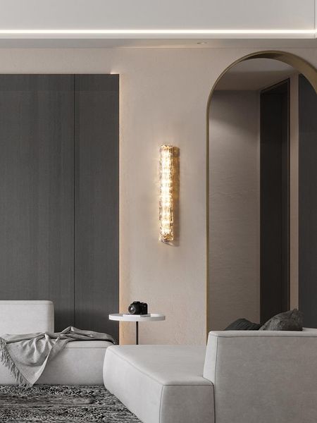wall lamp water-glass modern light luxury living room aisle all copper bedroom bedside
wall lamp water-glass modern light luxury living room aisle all copper bedroom bedside