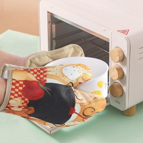 oven mitts 1 set gloves vintage print pattern cotton flax anti-scalding pad full cover heat insulation glove for kitchen supplies
oven mitts 1 set gloves vintage print pattern cotton flax anti-scalding pad full cover heat insulation glove for kitchen supplies