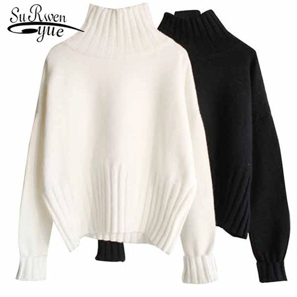 solid casual soft winter women fashion sweaters white black knit long sleeve turtleneck 5298 50 210508
solid casual soft winter women fashion sweaters white black knit long sleeve turtleneck 5298 50 210508