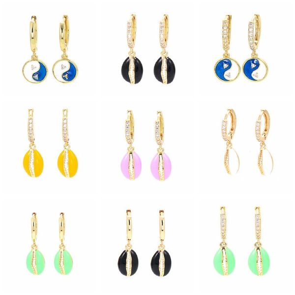 hoop & huggie aide gold plating pink green enamel earring jewelry for women 2021 earrings round pendientes fashion brincos, Golden;silver
hoop & huggie aide gold plating pink green enamel earring jewelry for women 2021 earrings round pendientes fashion brincos, Golden;silver